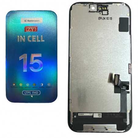 Display LCD ZY INCELL FHD LTPS (1080P) Per Apple iPhone 15 | IC INTERCAMBIABILE