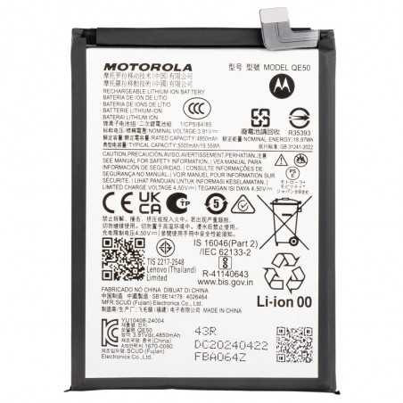 Motorola Service Pack Batteria Originale QE50 per Moto G85 XT2427-3