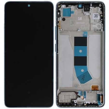 Xiaomi SERVICE PACK Display LCD ORIGINALE + Frame Per Redmi Note 13 4G 2024 | Blue