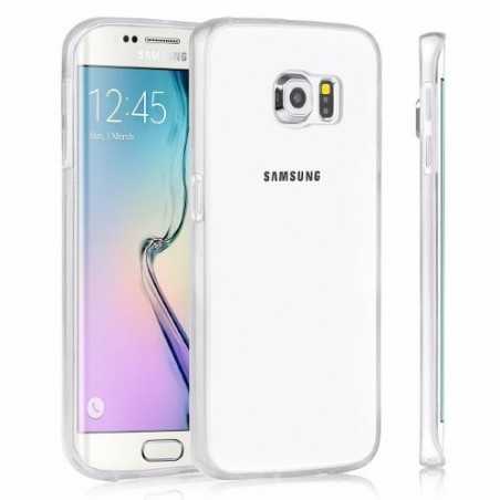 Cover Compatibile Per Galaxy S6 EDGE Trasparente