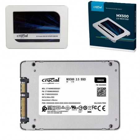 Crucial SSD Interno MX500 2,5" Memoria da 1TB