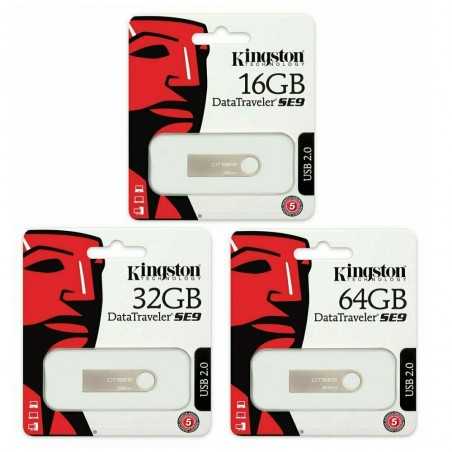 Kingston Pen Drive Usb 2.0 DTSE9 16GB 32GB 64GB