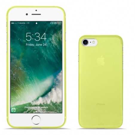 Puro 0.3 Cover for iPhone 7 Plus + Green Screen Protector