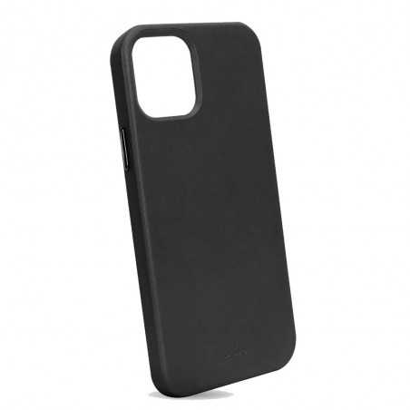 Puro SKY Leather Effect Case for iPhone 13 Pro Max | Black