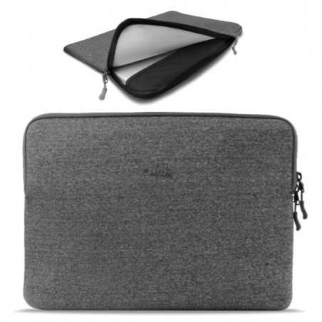 Puro Custodia Secure Sleeve Per Ultrabook, Macbook 11.6" e Tablet fino 11" Grigio