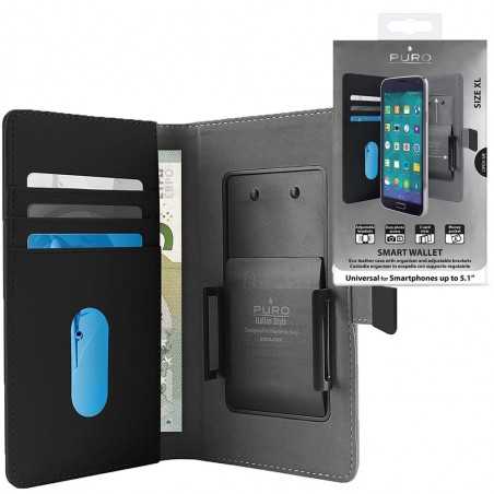 Puro Universal Case UNIWallet Tg. XL Black