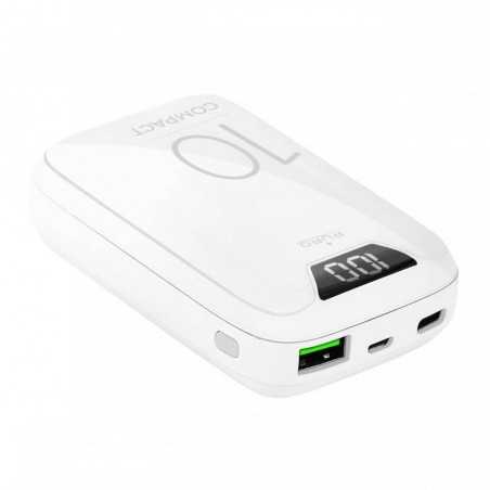 Puro Power bank Compact Fast Charger Con Display 10000mAh 