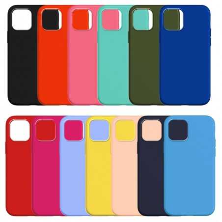 ROVI Skinny Cover Morbida e Flessibile Custodia con Finitura Opaca Per iPhone 13 Mini