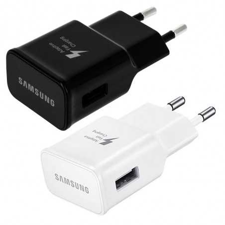 Samsung Battery Charger 15W Fast Charge EP-TA20E Travel Adapter Black and White | Bulk