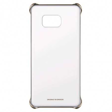 Samsung Clear Cover EF-QG928CFE for S6 Edge + G928F Gold