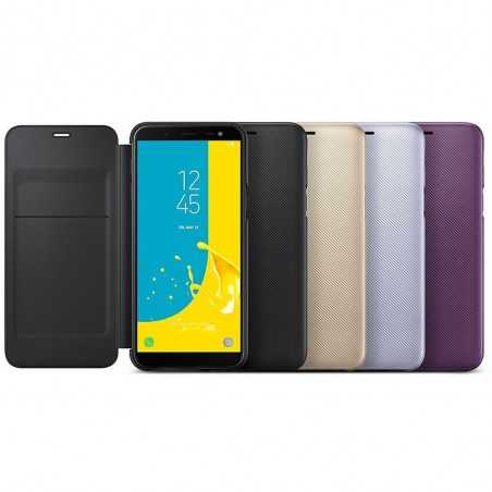 Samsung Flip Cover EF-WJ600CB Per Galaxy J6 2018