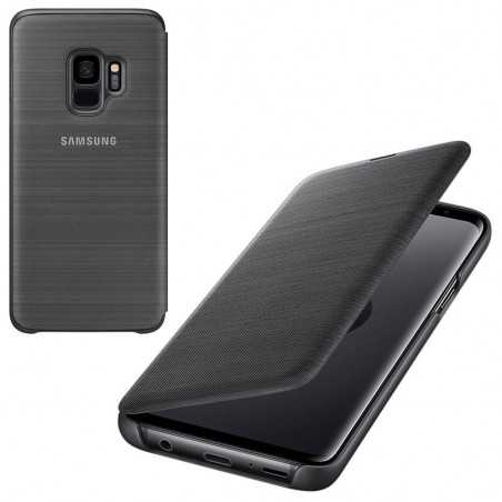 Samsung Led View Cover EF-NG965PB Per Galaxy S9+ Plus