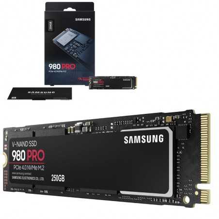 Samsung SSD 980 PRO 250GB NVMe M.2 PCIe 4.0 memory