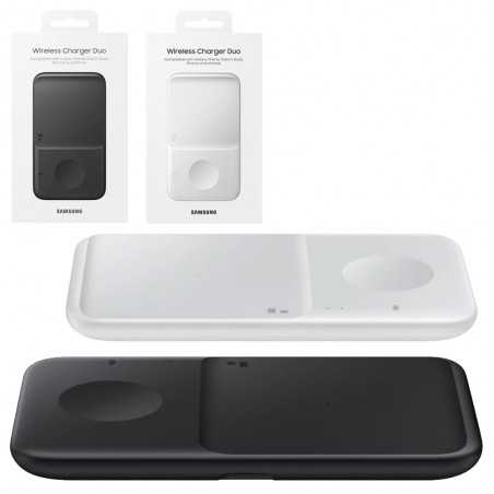 Samsung Wireless Charger DUO EP-P4300B Caricabatterie | Bianco e Nero