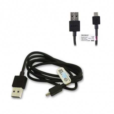 Sony Cavo dati MicroUsb EC-801 Nero