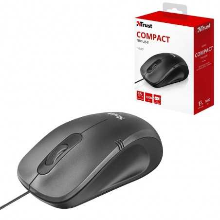 Trust Mouse Compact IVERO Gray / Black