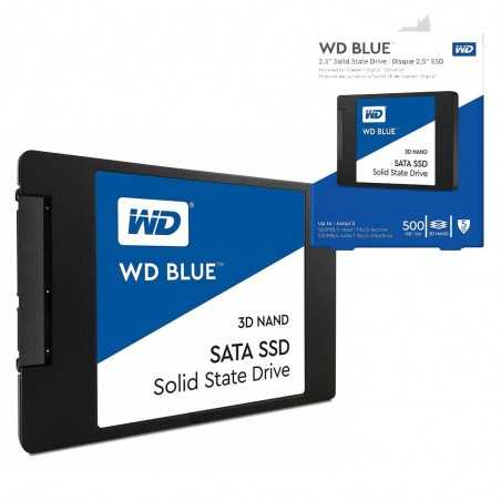 Western Digital WD SSD 500GB SATA3 2.5' Internal Unit Blue