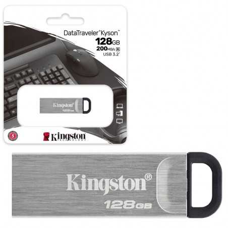 Kingston Kyson Pen Drive Flash USB 3.2 DataTraveler 200MB/s 32GB 64GB 128GB 256GB 