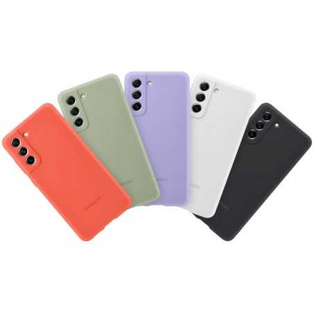 Samsung Custodia in Silicone Cover per Galaxy S21 FE