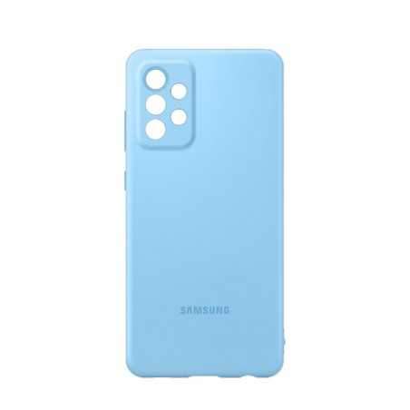 Samsung Silicone Cover EF-PA725T Per Galaxy A72 A725F | Nero | Blue | Viola