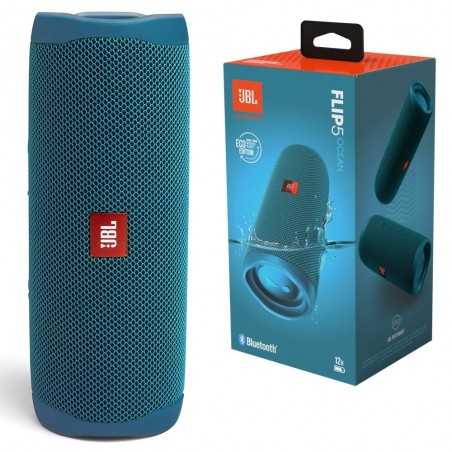 JBL Flip 5 ECO Edition Speaker BT Portable Speaker Waterproof Case | Ocean Blue