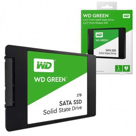 Wester Digital WD SSD 1TB SATA3 2.5" Green Internal Unit