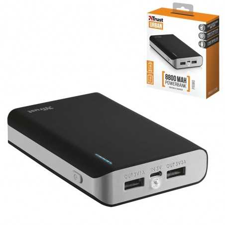 Trust Primo Powerbank da 8800 mAh - Nero