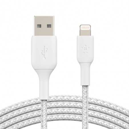 Belkin BOOST CHARGE Braided Lightning to USB-A Cable | 1mt