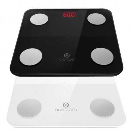 Noerden Bilancia MINIMI Pesapersone Intelligente Bluetooth Con Tecnologia Step On Vetro Temperato