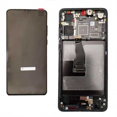 Huawei Display LCD ORIGINALE Con Frame Compatibile Per P30 ELE-L09 Nero