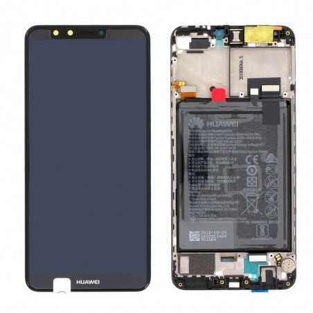 Huawei Service Pack LCD Completo di Batteria Per Huawei Y9 2018 FLA-LX1 FLA-LX2 FLA-LX3 | Nero 