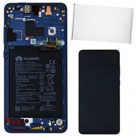 Huawei Service Pack LCD Completo di Batteria Per Mate 20 HMA-L09 - HMA-L29 | Midnight Blue