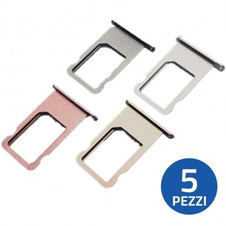 Apple Carrellino Porta Sim Card Slot per iPhone 6 PLUS | 5X