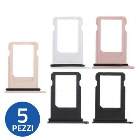 Apple Carrellino Porta Sim Card Slot per iPhone 7 PLUS | 5X