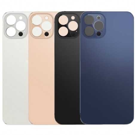 Back Cover Big Hole in Vetro Per iPhone 12 Pro - NO LOGO