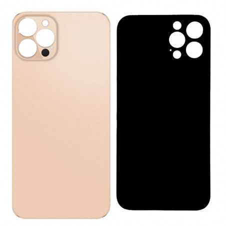 Back Cover Big Hole in Vetro Per iPhone 12 Pro Max - NO LOGO