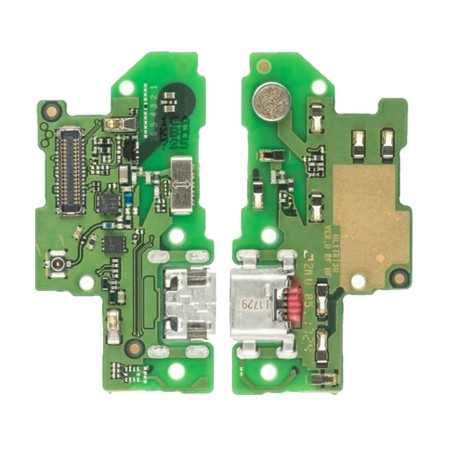 Huawei Micro USB Charging Connector with Original Microphone Flex Board for Y7 2018 | Y5 2017