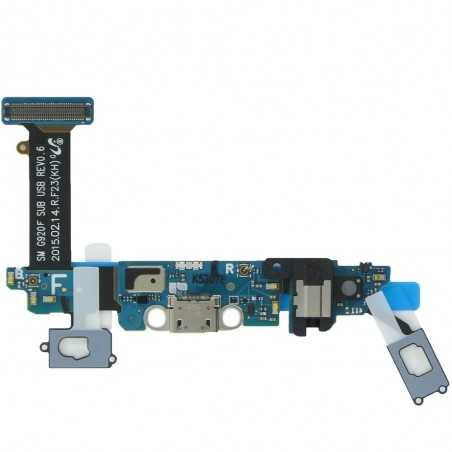 Samsung Connettore di Ricarica Micro USB con Microfono Flex Cable Originale per Galaxy S6 SM-G920