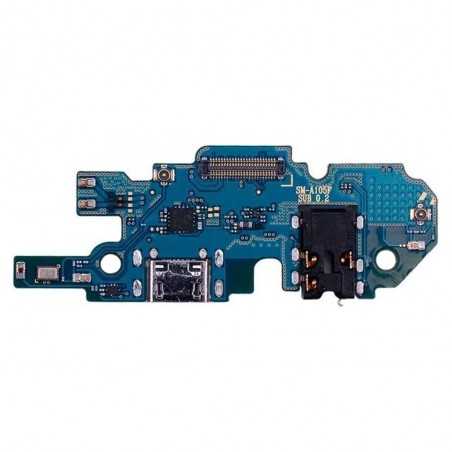 Samsung Connettore di Ricarica USB Micro USB con Microfono Flex Board Originale per Galaxy A10 SM-A105F | SUB 0.2