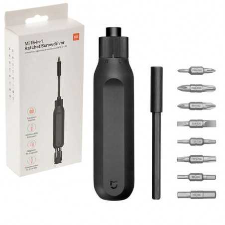 Xiaomi Mi 16-in-1 Ratchet Screwdriver Cacciavite a 16 Punte in Lega di Acciaio S2