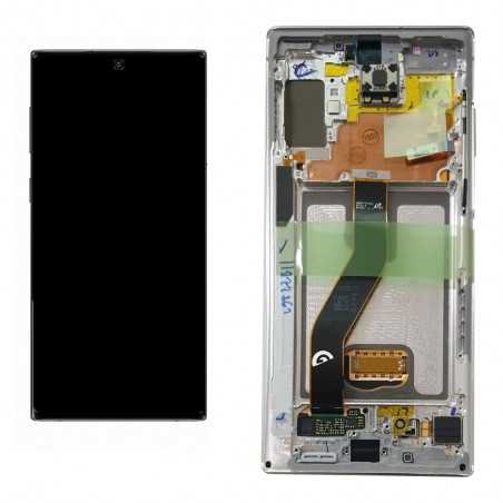 Samsung SERVICE PACK Display LCD ORIGINALE + Frame Per Galaxy N975 NOTE 10+ Plus | Aura White/Bianco