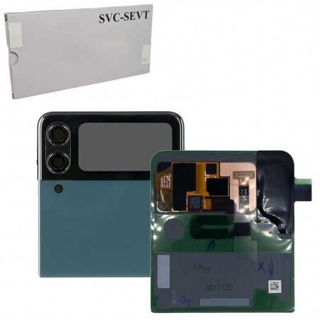 Samsung Service Pack Display LCD ORIGINALE Per Galaxy Z Flip 3 (Esterno) F711 Verde