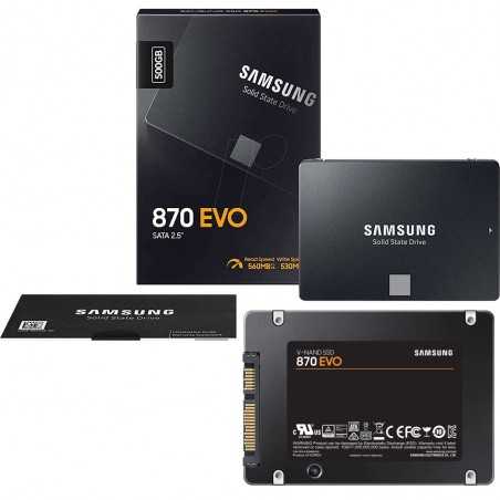 Samsung SSD 870 EVO 500GB SATA 2.5" 6G memory