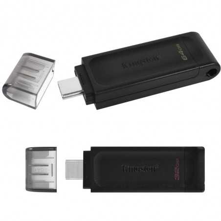 Kingston Pen Drive Usb-C 3.2 DT70 32GB 64GB