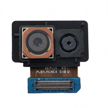 Samsung Fotocamera Posteriore Originale 16+5MP Rear Camera per Galaxy A6 Plus SM-A605