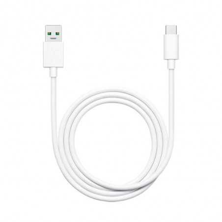 Oppo Cavo 6,5A SUPERVOOC CHARGE da USB-A a USB-C da 1 Metro Bianco | Bulk